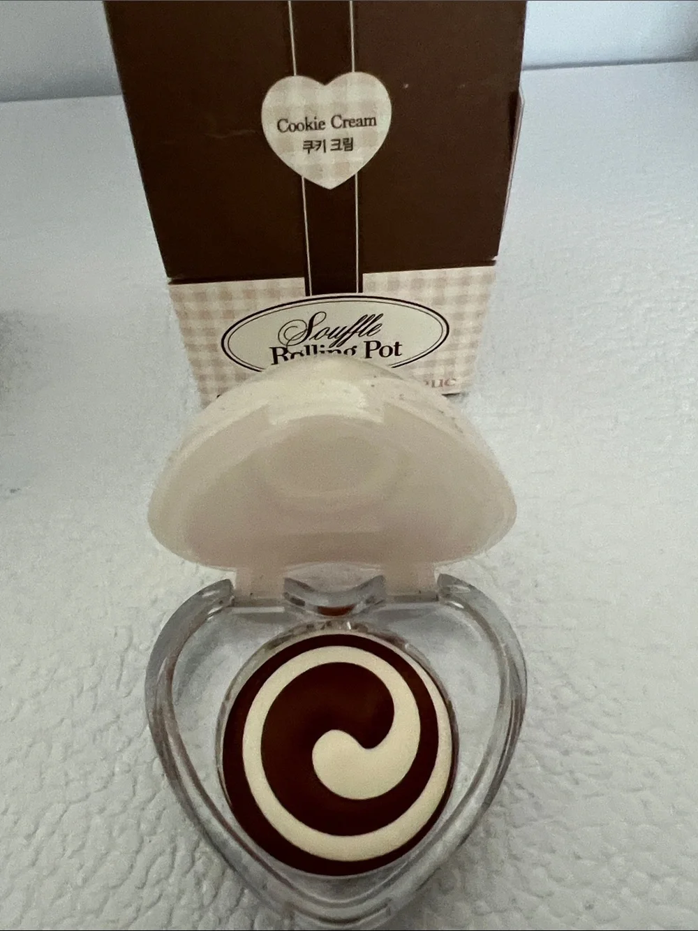 Dasique Rolling Pot Creamy Swirl Lip & Cheek Tint - Mint Choco & Cookie Cream